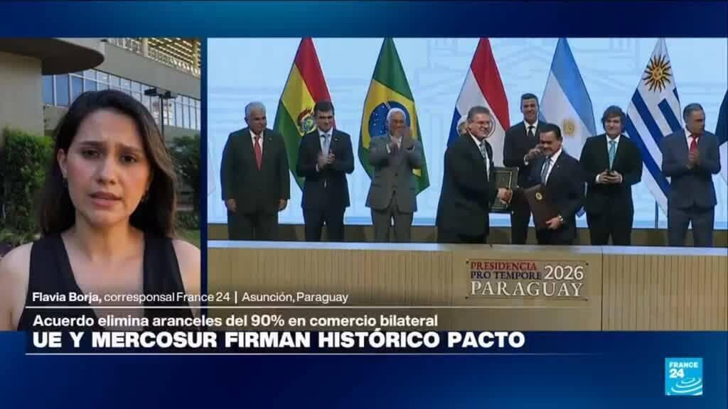 Unión Europea y Mercosur firman histórico acuerdo de libre comercio