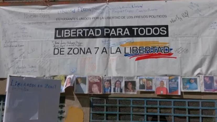 Venezuela: 17 personas son excarceladas; familiares de presos inician huelga de hambre