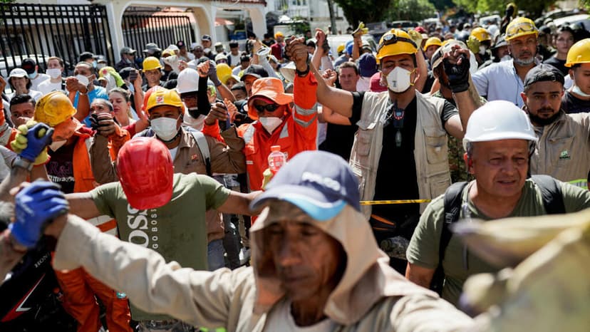 Vida entre las ruinas: así han sido algunos de los rescates que devuelven la esperanza a Colombia