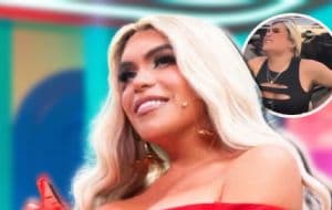 Wendy Guevara a punto de desmayarse en plena transmisión por intenso dolor tras su cirugía