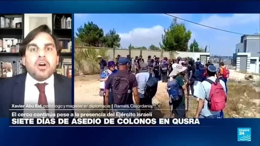 Xavier Abu Eid: "Muchos soldados israelíes son colonos en Cisjordania ocupada"