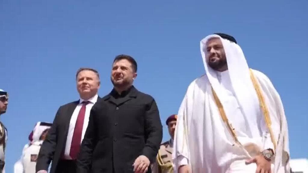 Zelenski refuerza alianzas de defensa con países del Golfo frente a Rusia