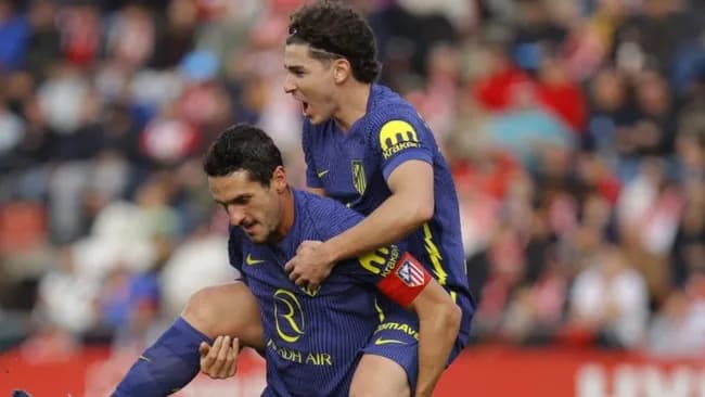 Atlético de Madrid goleó al Girona y se afianza en el tercer sitio en LaLiga para finalizar 2025