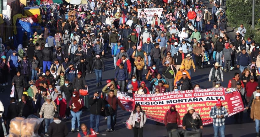 CNTE celebra 46 años de resistencia y advierte su presencia en el Mundial de Futbol
