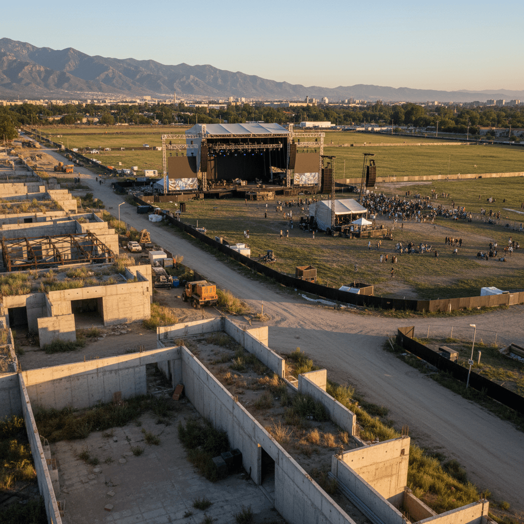 La Ciudad de los Deportes se quedó sólo en idea, pero dio paso a los espectáculos