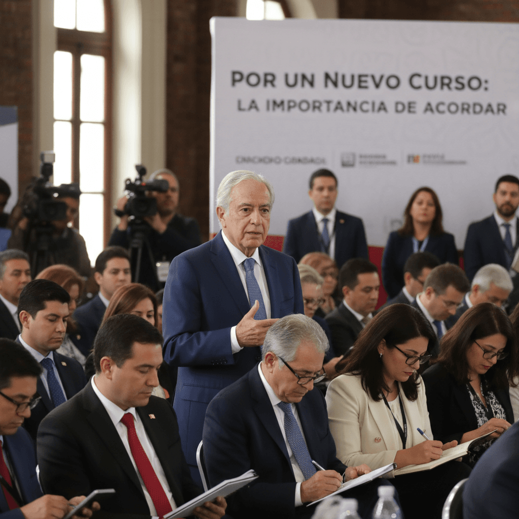 Rolando Cordera Campos III y último: Por un nuevo curso: la importancia de acordar