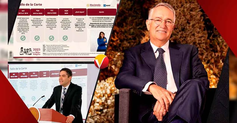 SAT exige a empresas del Grupo Salinas pago de 51 mil mdp por adeudos fiscales